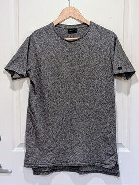 GUC Zanerobe S Heather Grey Cotton Tee Shirt
